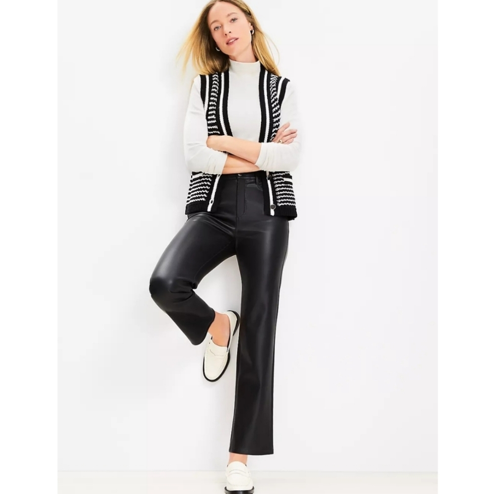 LOFT Faux Leather Pants